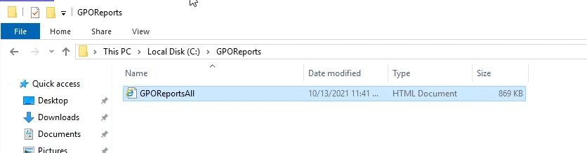 HTML-bestand wordt gemaakt op het bestandspad