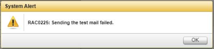 Zrzut ekranu komunikatu o błędzie 