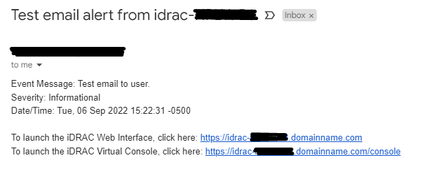 Sprawdź, czy testowa wiadomość e-mail dotarła do skrzynki pocztowej użytkownika