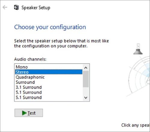 在 Windows 中将 S3225QC 配置为立体声设备