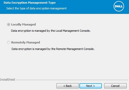 Opcja zarządzana lokalnie
