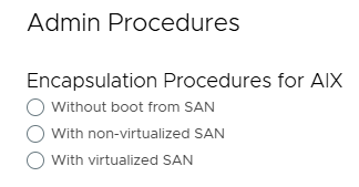 Opção de encapsulamento em hosts do AIX
