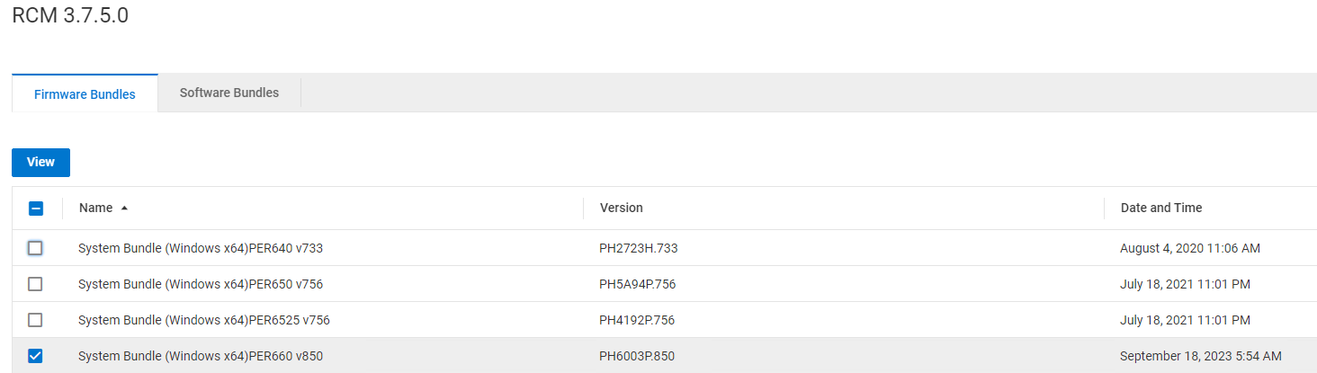 Bundle Component 页面