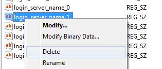 Eliminar clave de registro