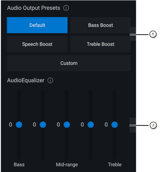 Configuración multimedia
