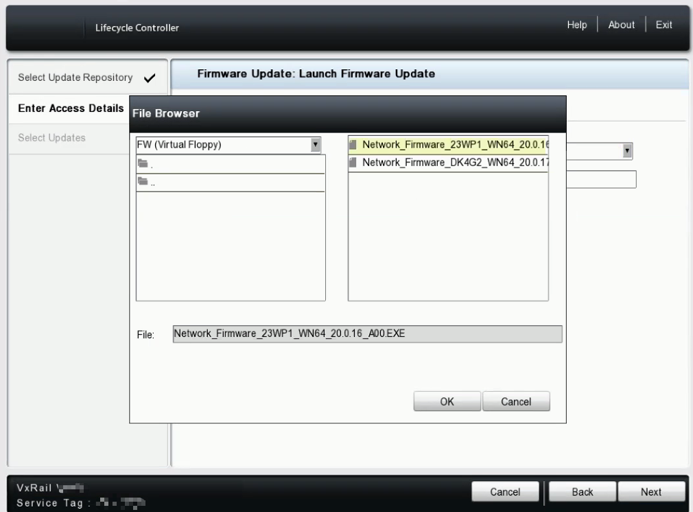Firmware-update starten