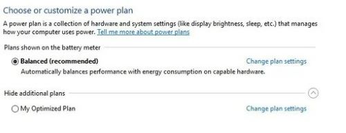 Выберите или настройте план питания.