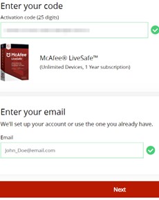 Натисніть «Далі»