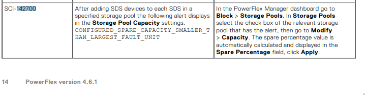 Release Notes SCI-142700