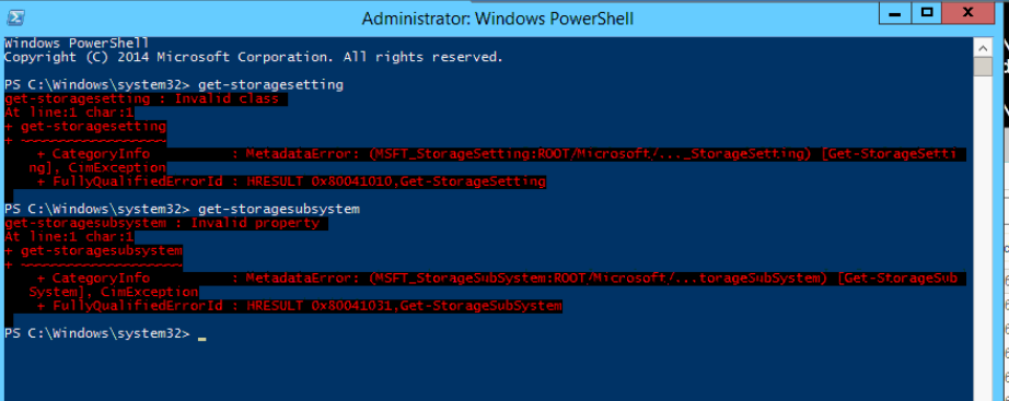 Admin windows powershell