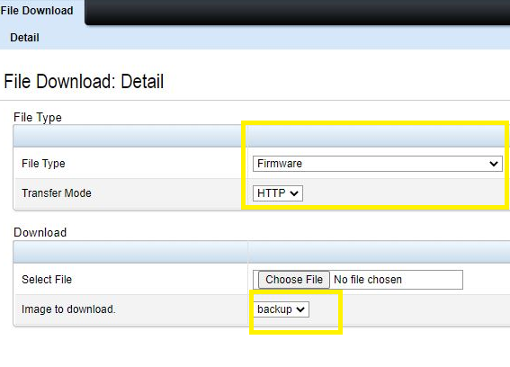 select file type details