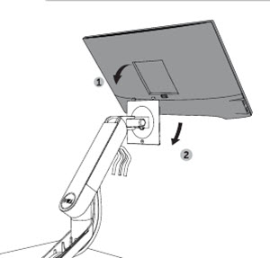 Monitor attachment