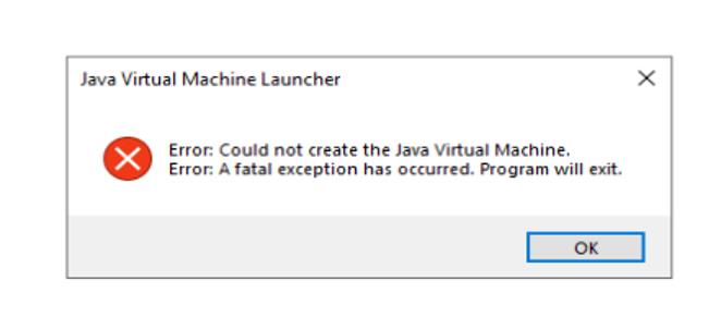 Error snippet from Installation Wizard