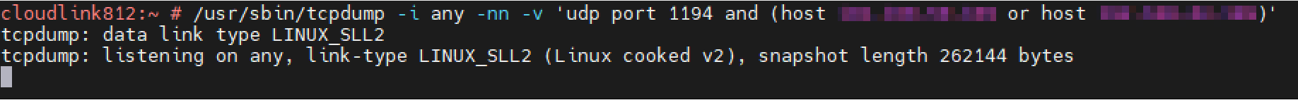 tcpdump