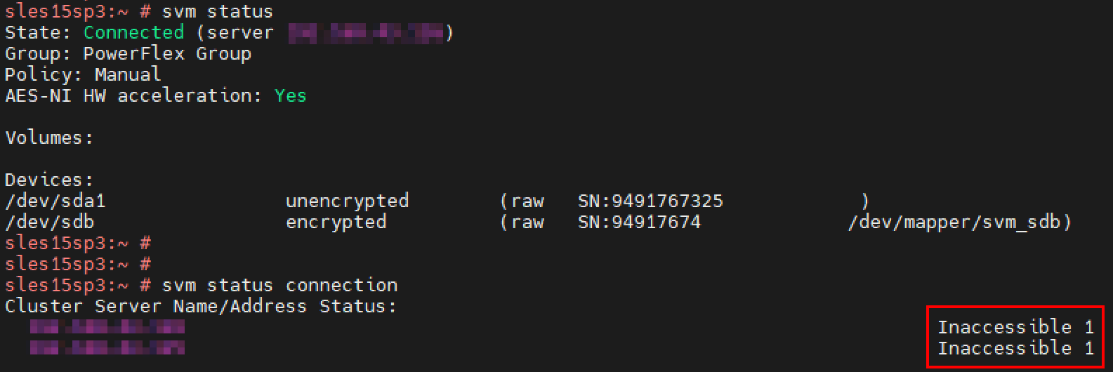 svm status