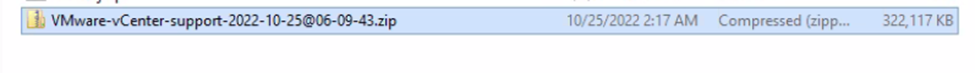 VMware vCenter-logfiler
