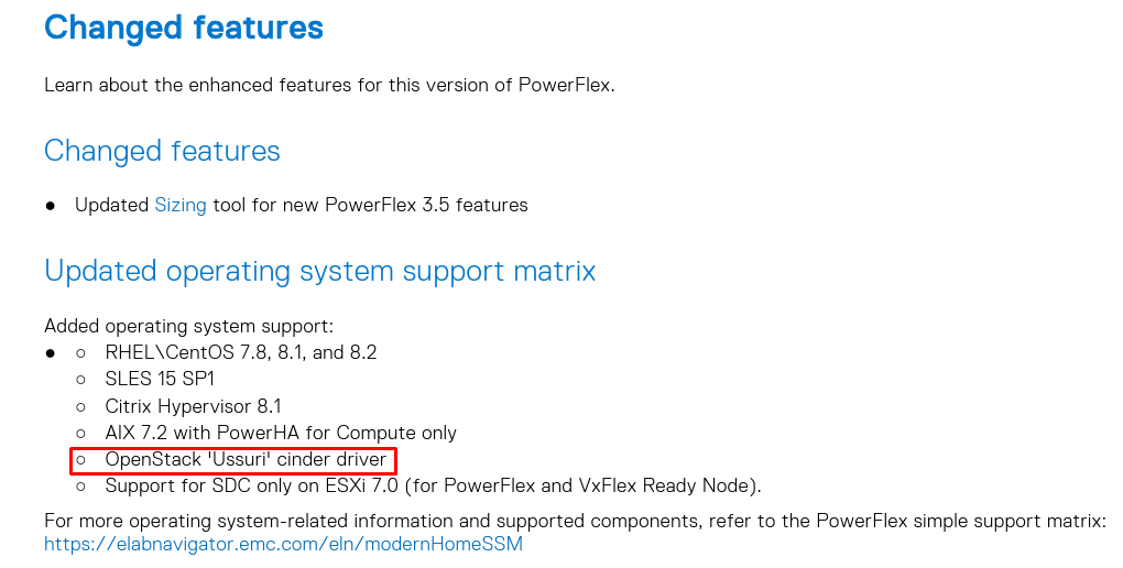 support for OpenStack Ussuri.