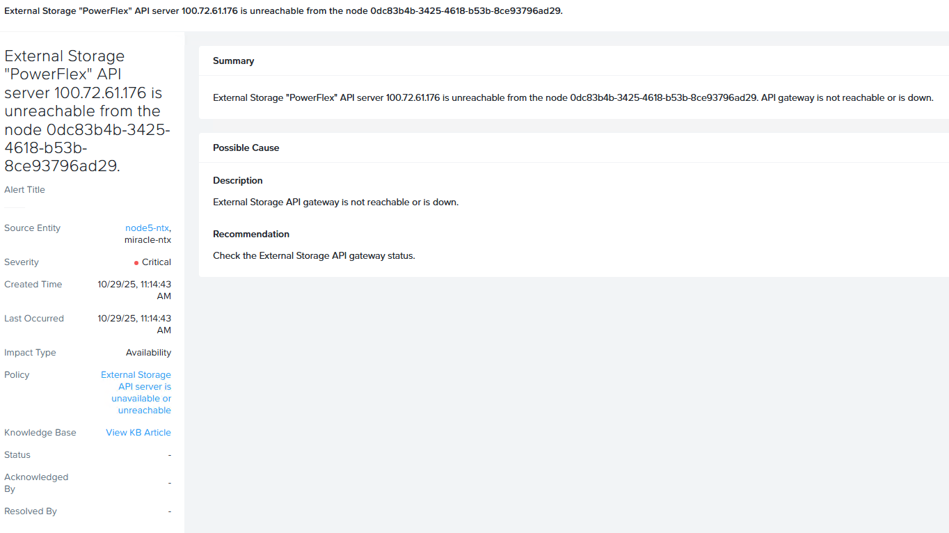 API server {api_server_ip} is unreachable