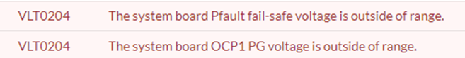 Pfault 故障保护电压