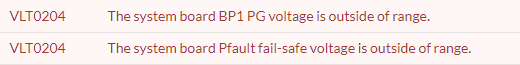 BP1 PG 电压