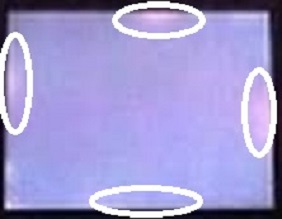 Vazamento de luz nos centros
