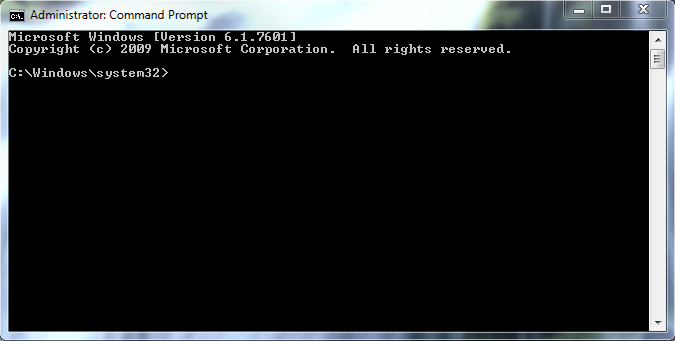 Invite de commandes