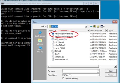 복구 파일 선택