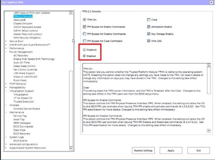 TPM 2.0 Security