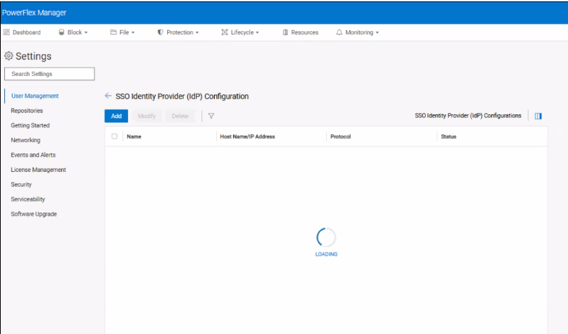 Erreur lors de l’initialisation du fournisseur Impossible de répertorier les clients