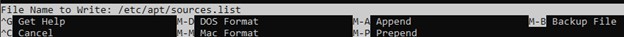 Confirm the file name