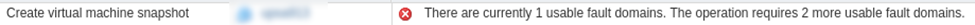 Fout op vSphere UI