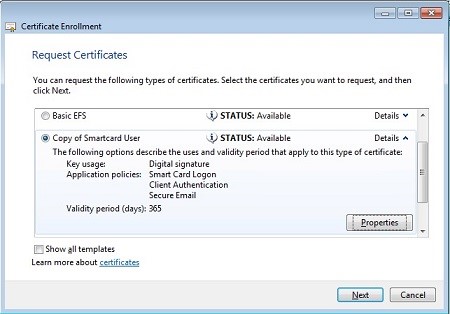 Haga clic en Propiedades.