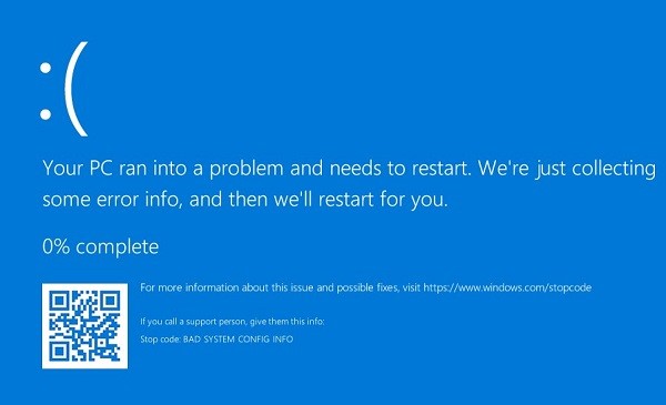 Message d’erreur Windows