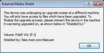 External Media Shield