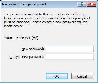 Password Change Required