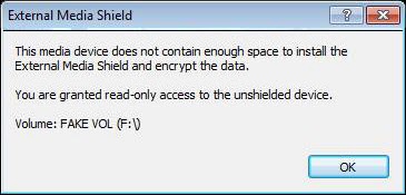 External Media Shield