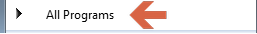 Kliknij Wszystkie programy