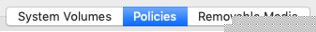 Policies