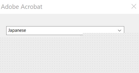Select the appropriate language