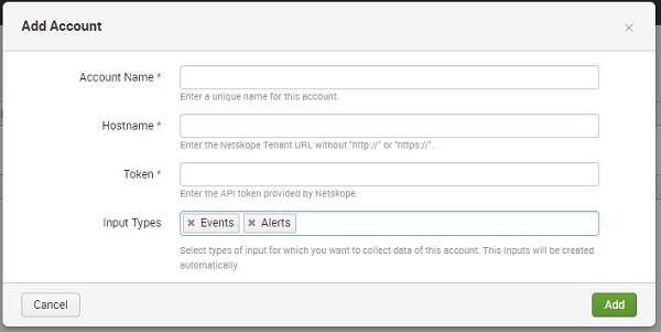 Add Account