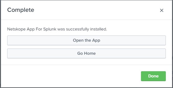 Click Open the App