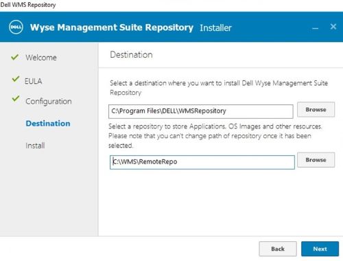 Hedefi onaylayın ve Next öğesine tıklayın