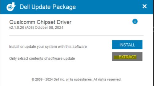 Извлечение драйверов