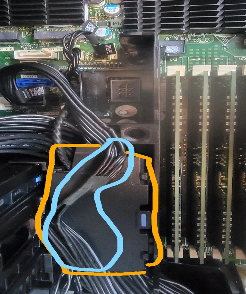 管道外電纜的不良範例