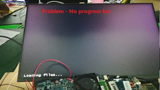 Sem barra de progresso