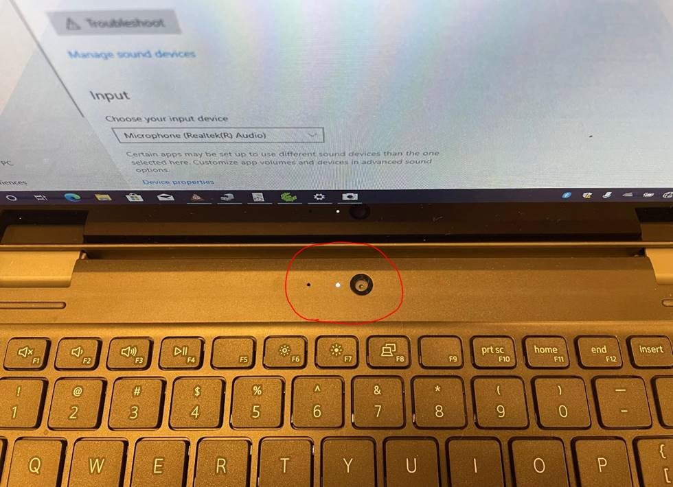 Cámara orientada hacia el exterior (WFC)