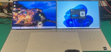 Daha karanlık ortam - sol BIOS 2.14.0 ve sağ BIOS 2.16.1.