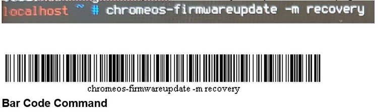 Chromebook flashrom recovery 命令