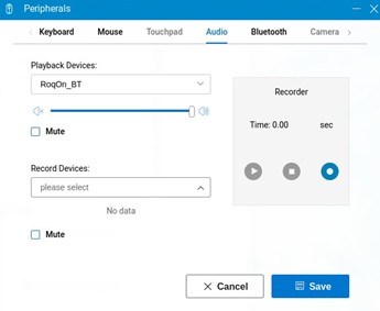 Nom de périphérique Bluetooth dans ThinOS 10