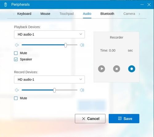 ThinOS 9 中的音频插孔名称
